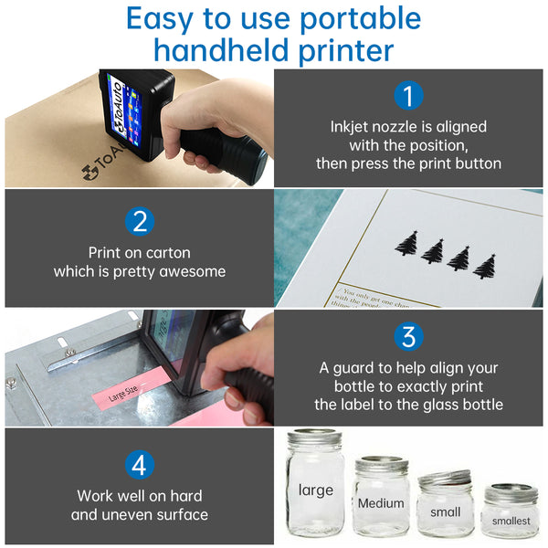 ToAuto V4 Portable Handheld Inkjet Printer - ToAuto Tool