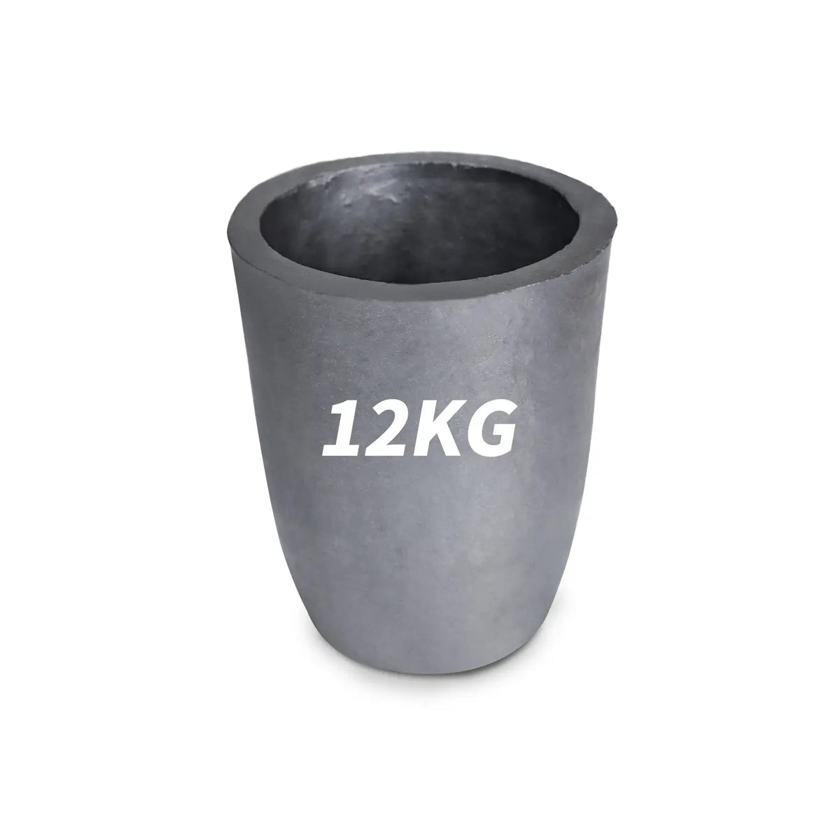 12KG melting crucible for the ToAuto propane furnace kit on a white background