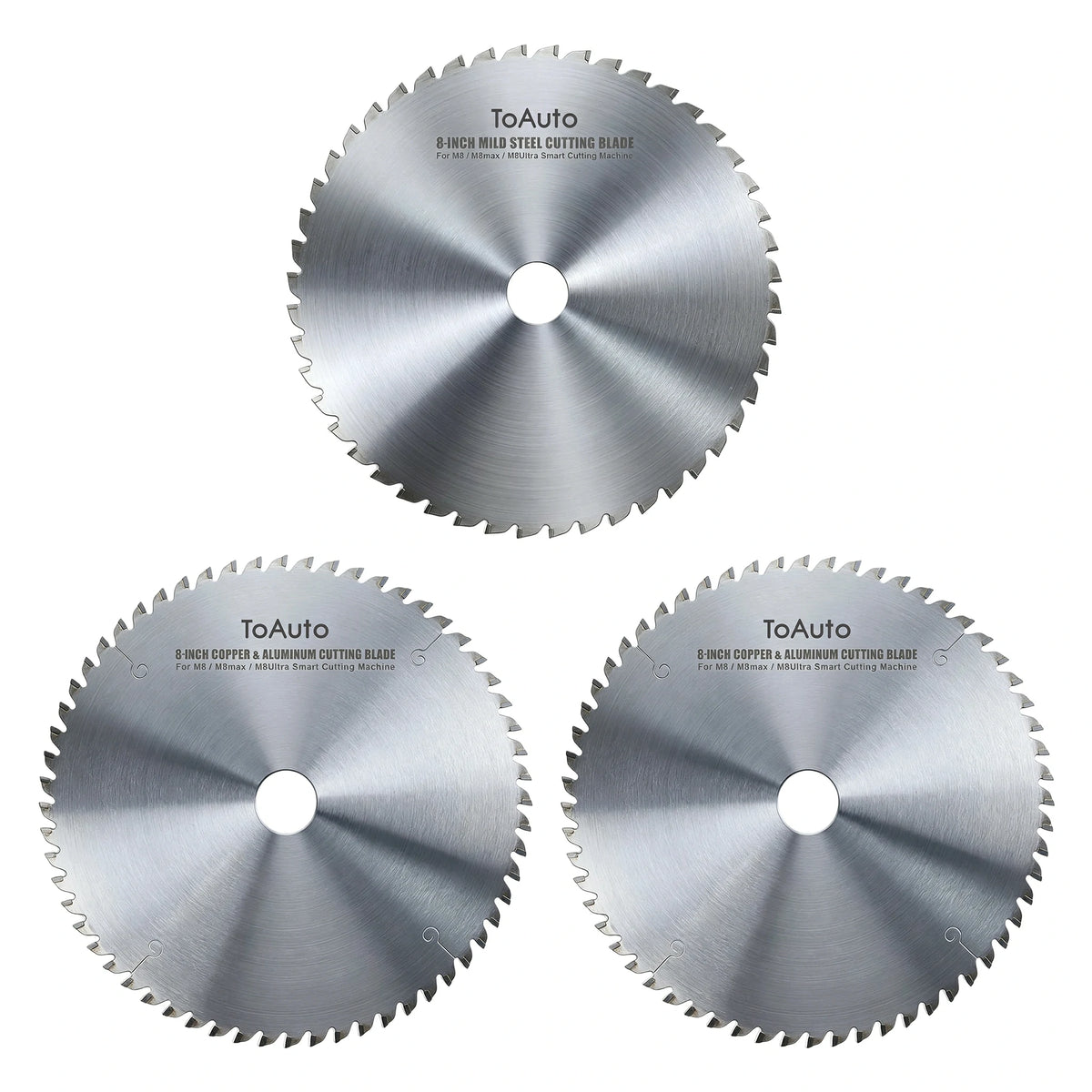 ToAuto 8-Inch Metal Cutting Saw Blade for Aluminum, Copper and Mild Steel