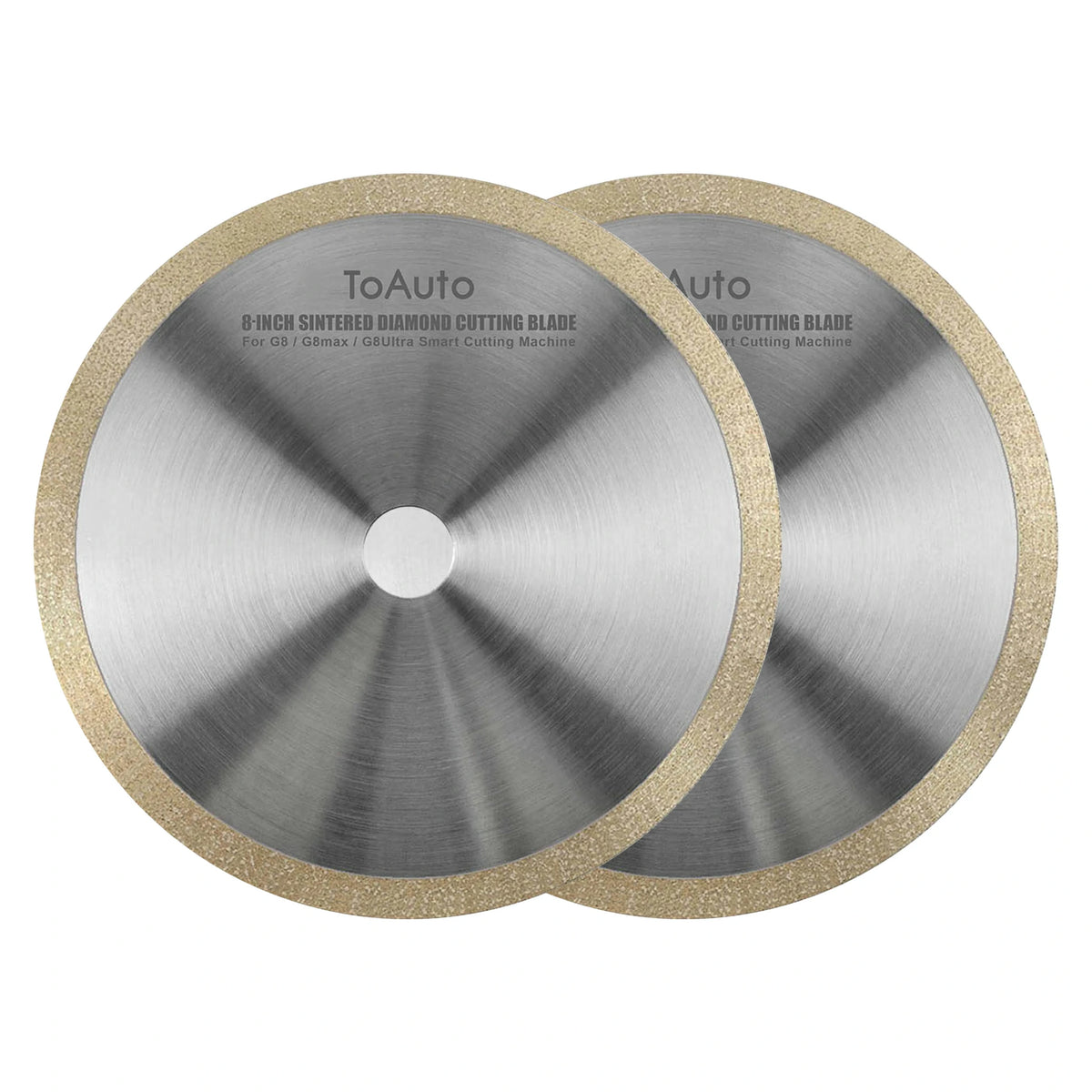 ToAuto 8-Inch Diamond Lapidary Saw Blade for Gemstone and Rock Cutting