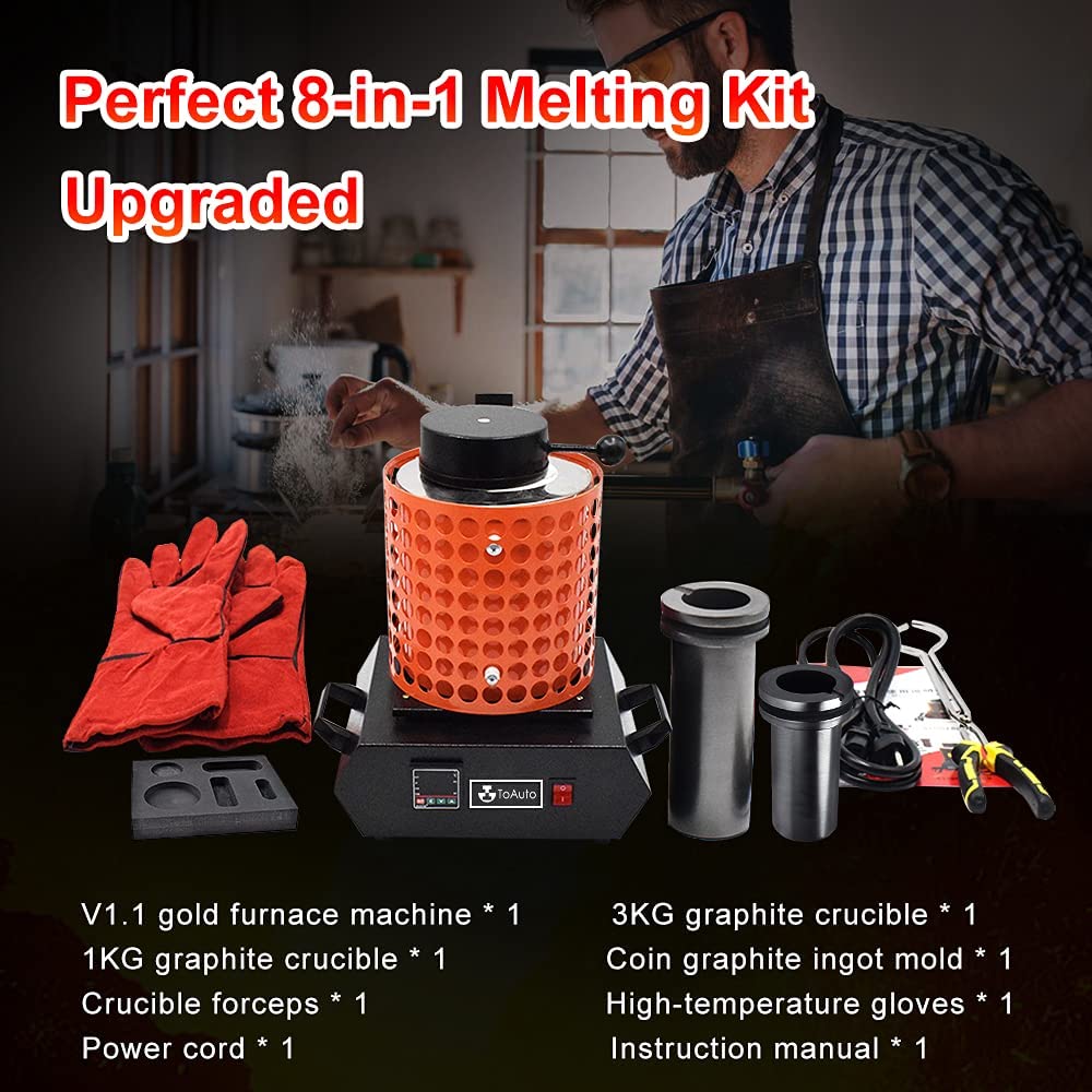 TOAUTO V3 6KG 12KG Propane Melting Furnace Kit – ToAuto Tool