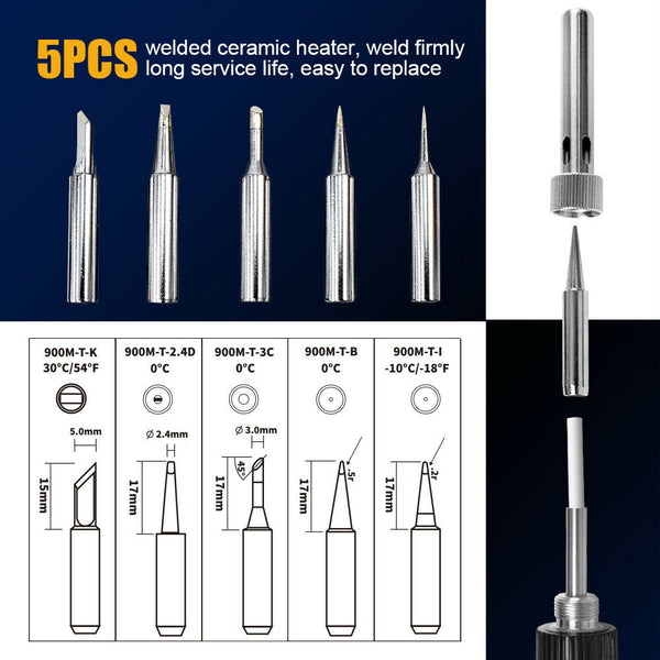 65W 110V Rework Soldering Kit - ToAuto Tool