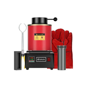 Melt More, Wait Less: Meet the TOAUTOOL 3KG Electric Metal Melting Furnace Toautotoolglobal