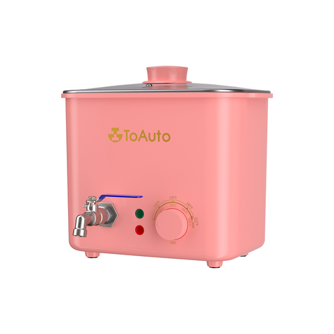 TOAUTO 4Qts Pink Wax Melter - Electric Candle Wax Melting Pot