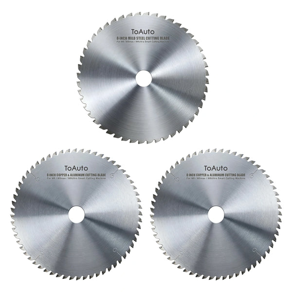 ToAuto 8-Inch Metal Cutting Saw Blade for Aluminum, Copper and Mild Steel
