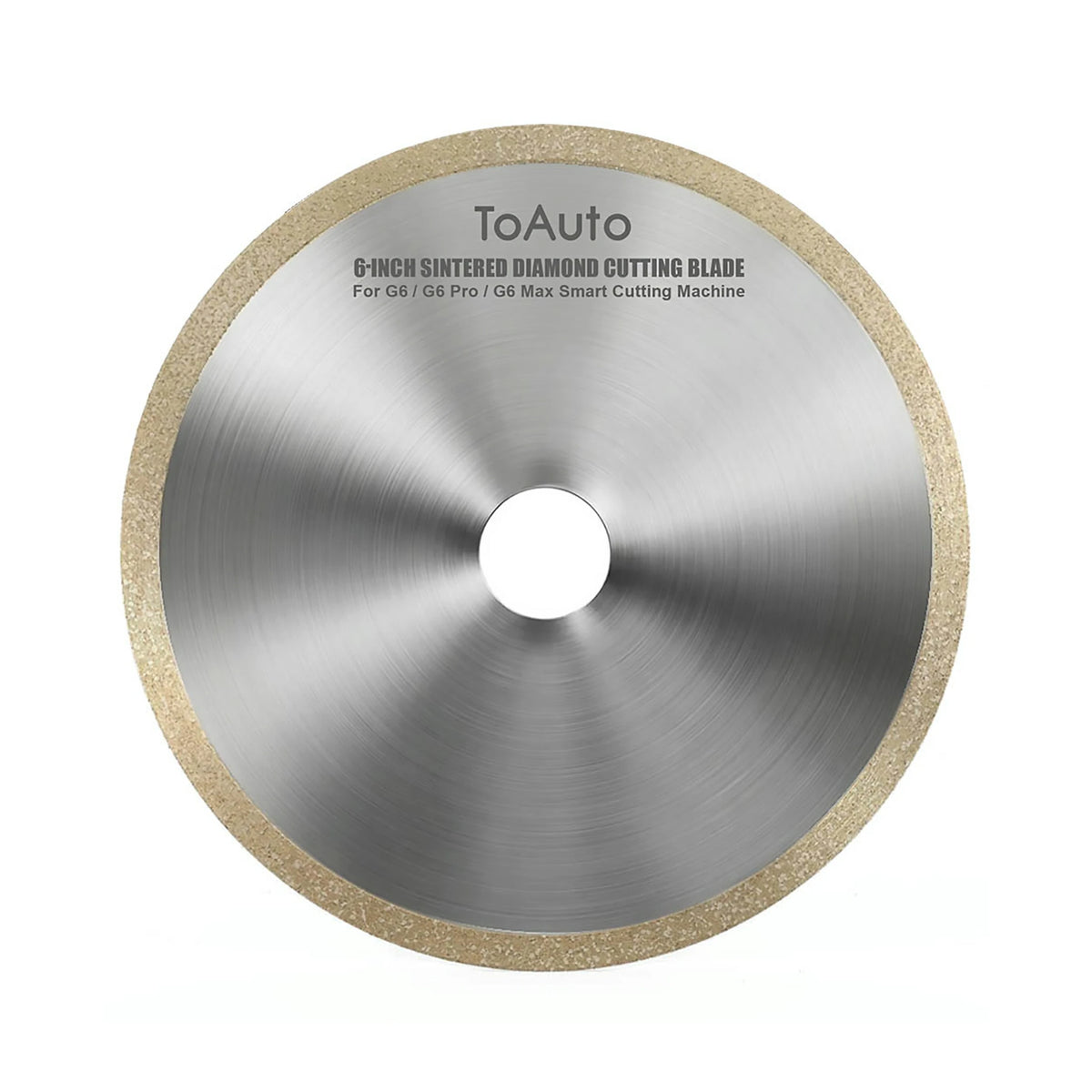 ToAuto 6-Inch Diamond Lapidary Saw Blade for Gemstone and Rock Cutting