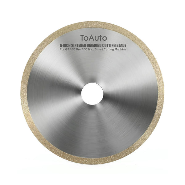 ToAuto 6-Inch Diamond Lapidary Saw Blade for Gemstone and Rock Cutting