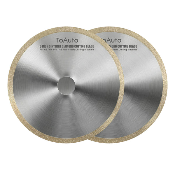 ToAuto 6-Inch Diamond Lapidary Saw Blade for Gemstone and Rock Cutting