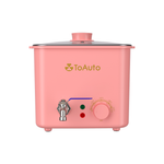 TOAUTO 4Qts Pink Wax Melter - Electric Candle Wax Melting Pot