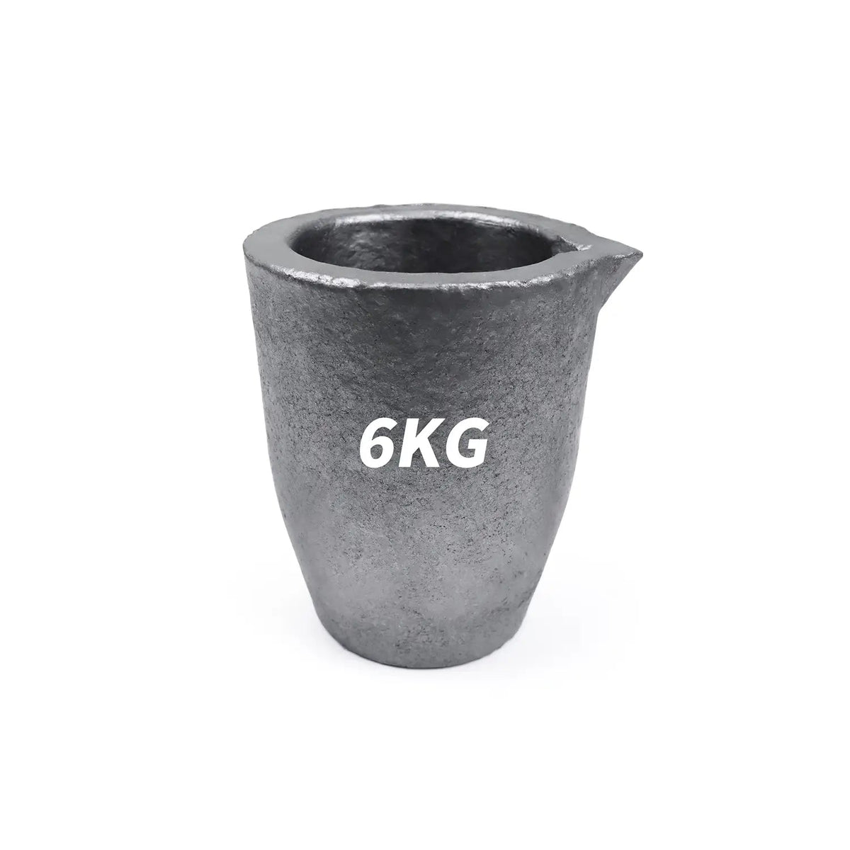 6KG melting crucible with pouring spout for the ToAuto propane furnace kit