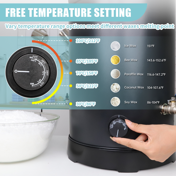 ToAuto 15Qts Digital/Mechanical Wax Melter for Business - ToAuto Tool