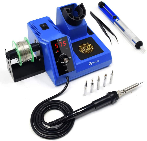 Soldering Station 80W Digital Solder Iron Station Kit - ToAuto Tool