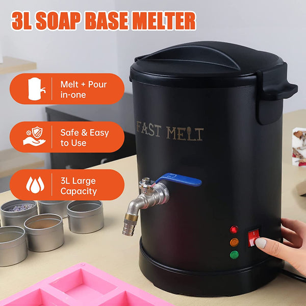 FAST MELT 3L Soap Base Melter - ToAuto Tool