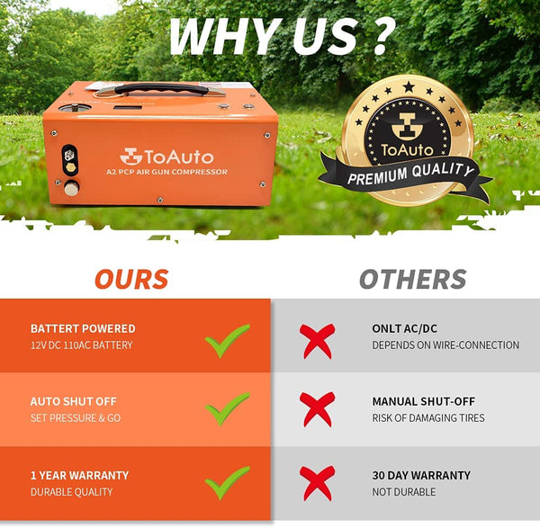 TOAUTO A2 PCP Air Compressor - ToAuto Tool