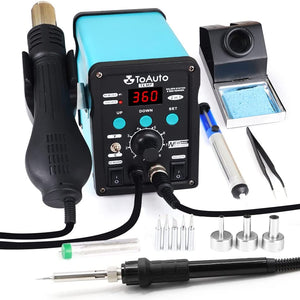 8786D-Pro Soldering Station Hot Air Gun - ToAuto Tool